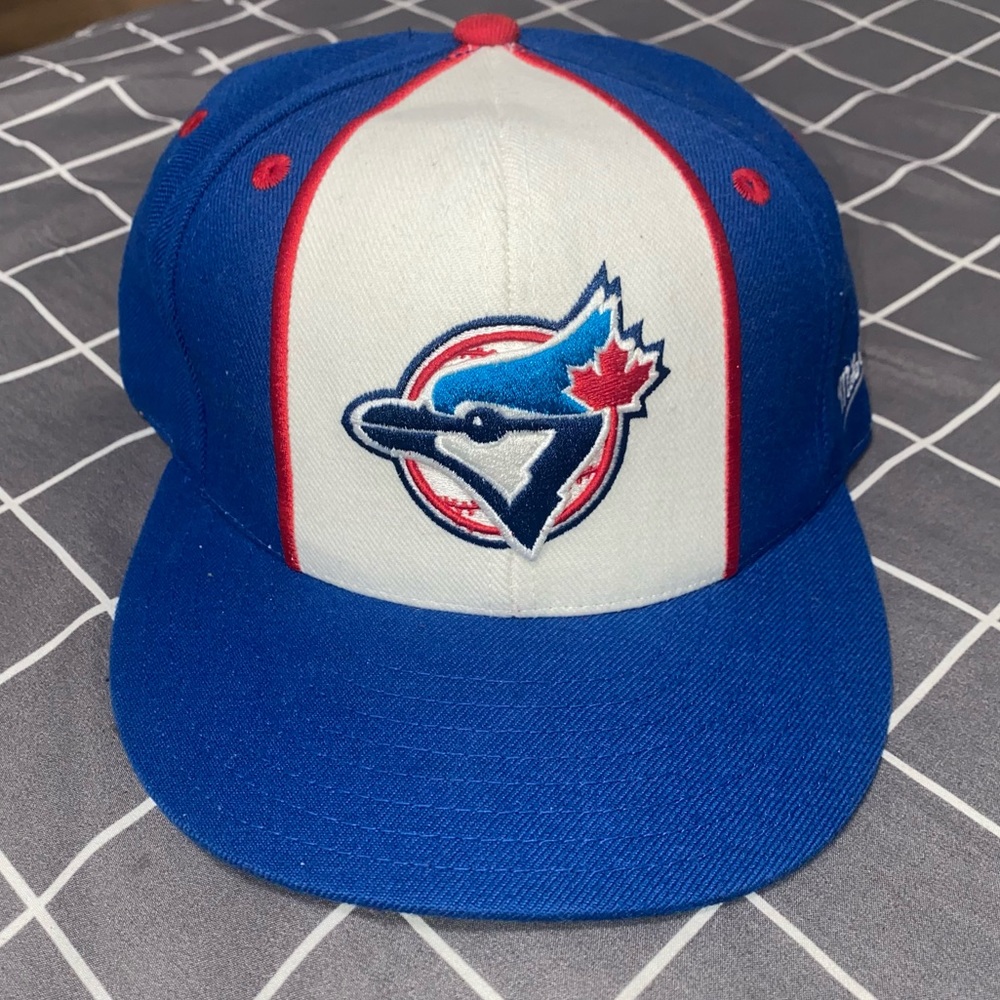 MLB Mitchell & ness Toronto blue jays fitted hat size 7 1/2